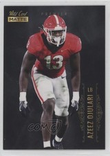 2021 Wild Card MATTE Retail Black Azeez Ojulari #MBC-43 Rookie RC 0s2w. rookie card picture
