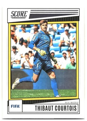 Thibaut Courtois 2022-23 Panini Score FIFA 152 Real Madrid