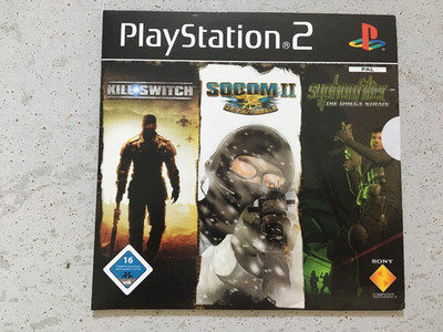 PS2 Demo DVD: Killswitch, Socom II, Syphonfilter | Neu, noch versiegelt