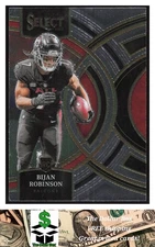 2023 Panini Select #180 Bijan Robinson RC - Atlanta Falcons