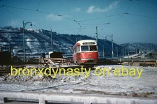 Pittsburgh Railways PCC 1626 Duplicate Kodachrome Trolley Slide
