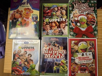 Muppets Most Wanted Space Christmas DVD Blu ray Lot