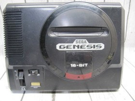 Sega Genesis Model 1 MK-1601 Console w/2 Controllers, Sonic Game & Cords, Tested