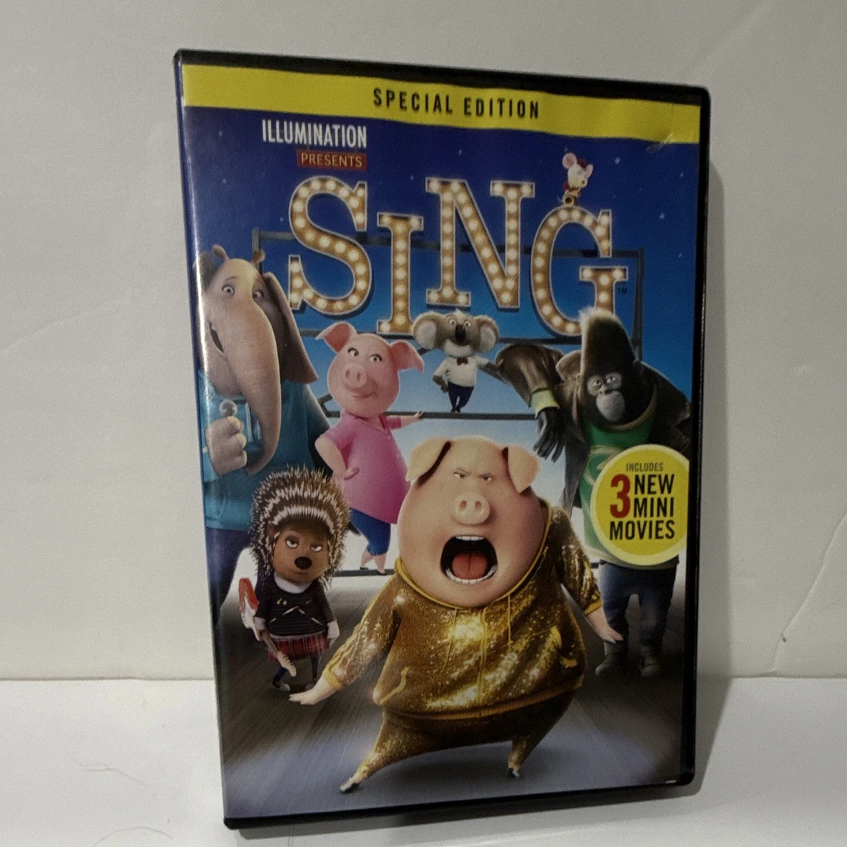 Sing (2016 film) Movie/TV Title DVDs & Blu-ray Discs for sale | eBay