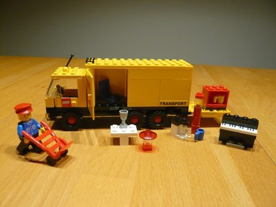 LEGO City MOC Transportlaster Lastwagen LKW mit Fahrer