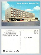 New York City NY,, Skyline Motor Inn Manhattan Modern Front Vintage Postcard