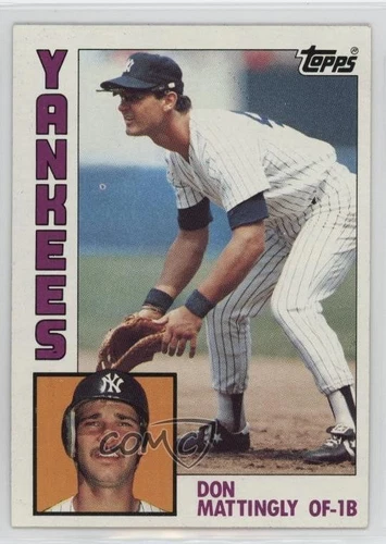 1984 Topps Don Mattingly #8 Rookie RC