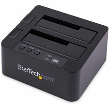 StarTech USB 3.1 Standalone Duplicator Dock for 2.5/3.5" SATA SSD/HDD Drives