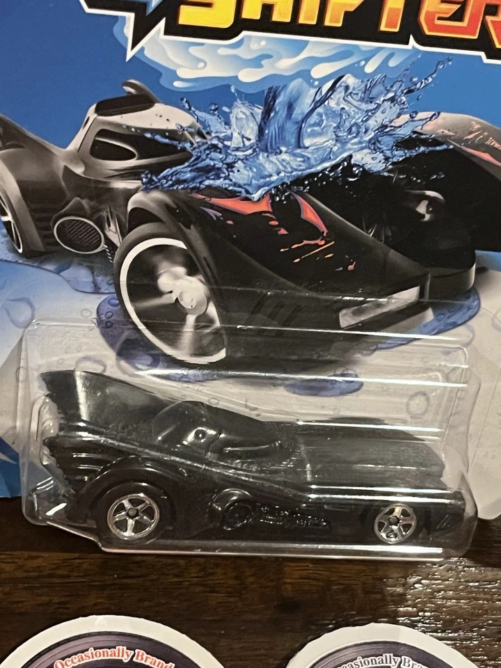 Batimóvil Batman Hot Wheels Color Shifters negro fundido a presión sellado casi nuevo Foto 3 de 4