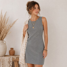 Lauren Ralph Lauren 100% Linen Dress Womens Size 10 Business Career Professional