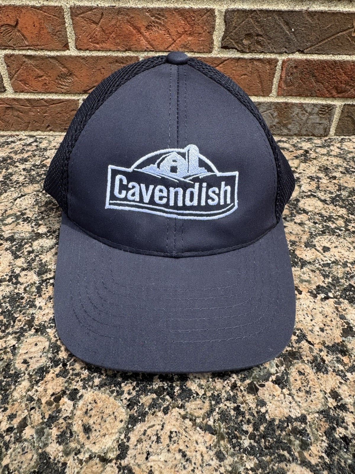 Cavendish Hat Blue Hook And Loop Baseball Cap - image 1