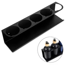 2 Pack Five Cans Wall-Mounted Steel Aerosol Spray Can Holder Rack Organizer f...