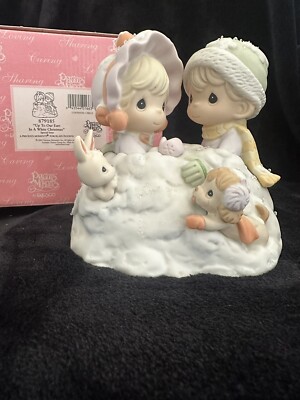 precious moments  Up To Our Ears In A White Christmas 