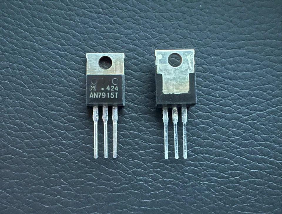 2Pcs AN7915T Panasonic 15V 1A Negative Output Voltage Regulator TO-220 - Image 2 of 2