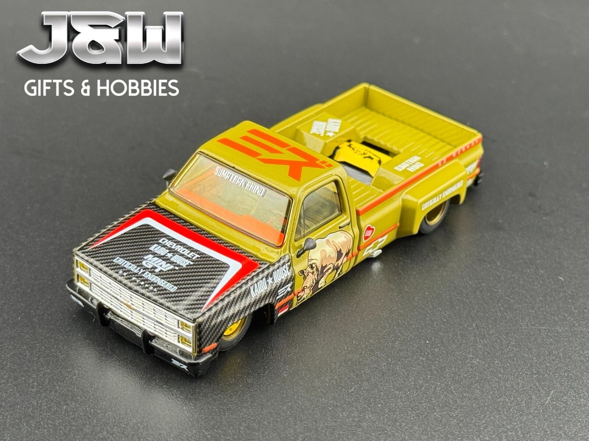 Kaido House x Mini GT x Mizu Diecast Chevy Silverado