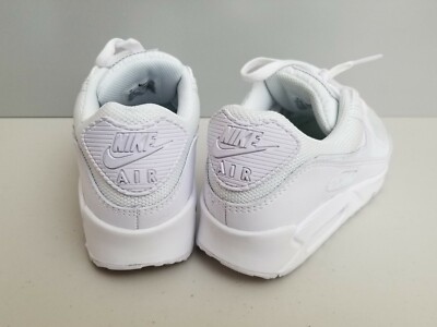 Nike Air Max 90 Mono White Sneakers Womens Size 7 38 New | eBay