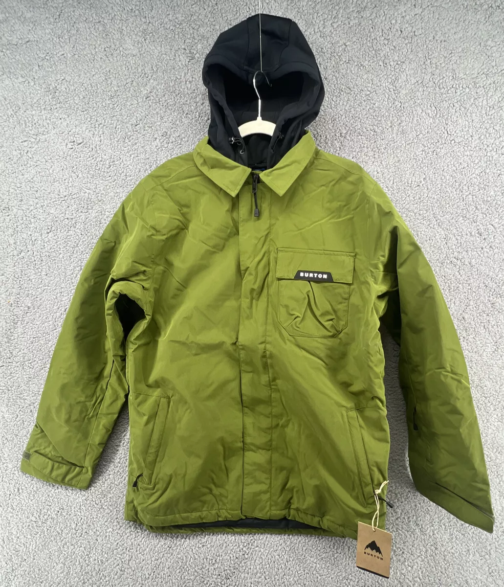 Burton Men’s Dunmore Jacket Size M Snowboard Skii Snow Calla Green Retail  $269