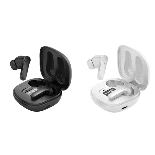 144 Languages Real Time Translator Earbuds Wireless BT Voice Translator (Black)