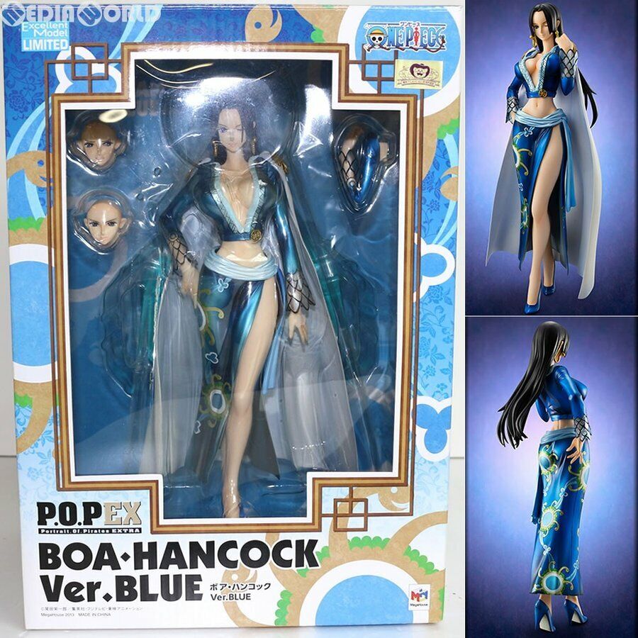 Megahouse Excellent Model One Piece POP NEO-EX Boa Hancock Blue 1