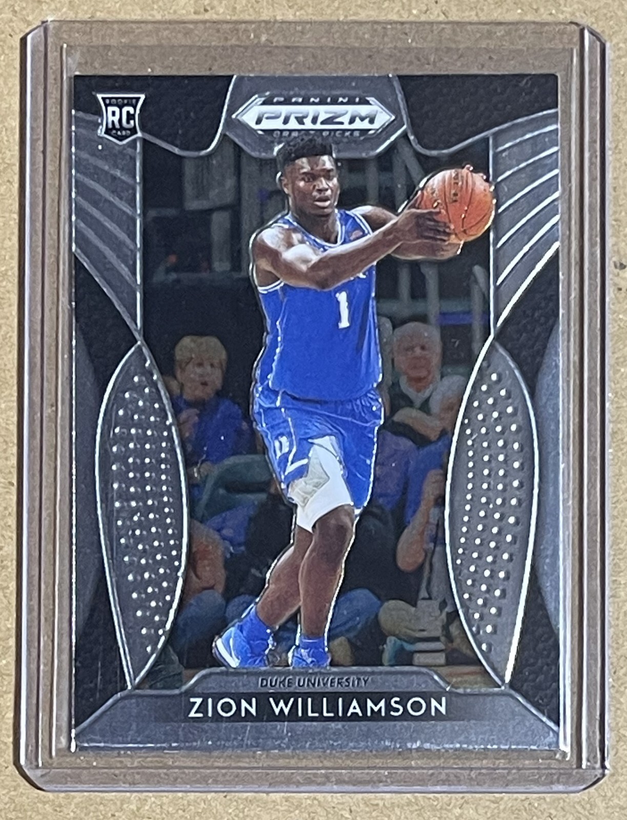 Zion Williamson 2019 Panini Prizm Draft Picks Rookie Card🏀Pelicans🏀