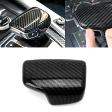 CARBON FIBER STYLE INNER GEAR SHIFTER KNOB COVER TRIM FOR AUDI Q7 A4 A5 Q5 S4 S5