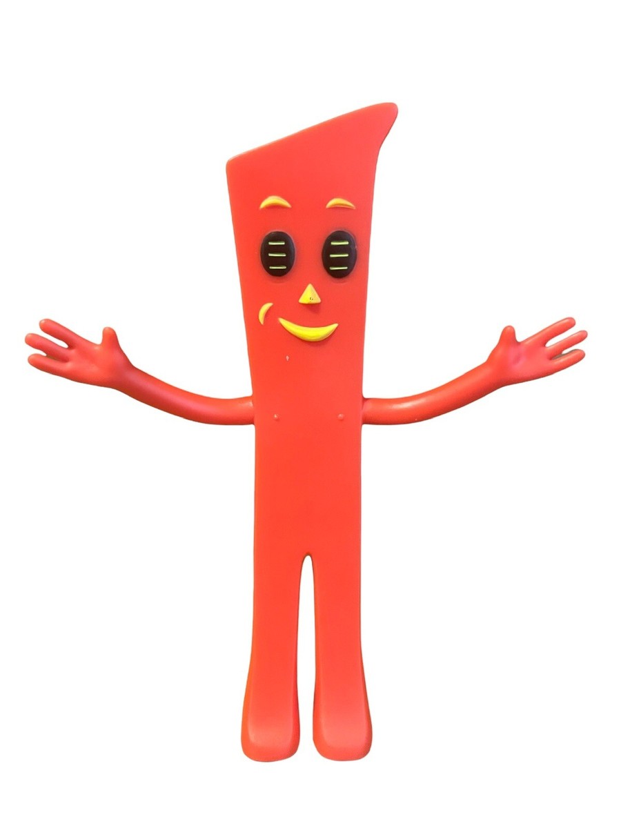 セット① 激レア　アメリカヴィンテージ　ガンビー　ソファ　オットマン　Gumby Funby Vinyl Figurine (Red Variant): Paying Homage To Vintage Gumby