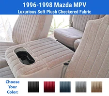 Plush Regal Seat Covers for 1996-1998 Mazda MPV