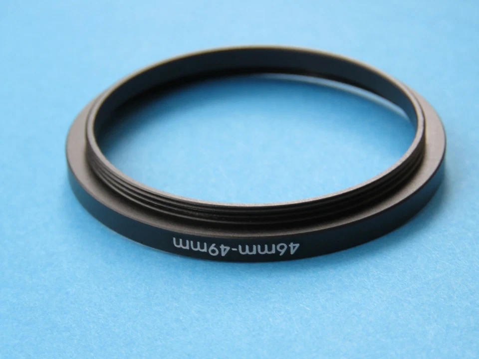 46mm to 49mm Step Up Step-Up Ring Camera Lens Filter Adapter Ring 46mm-49mm - Image 2 of 2