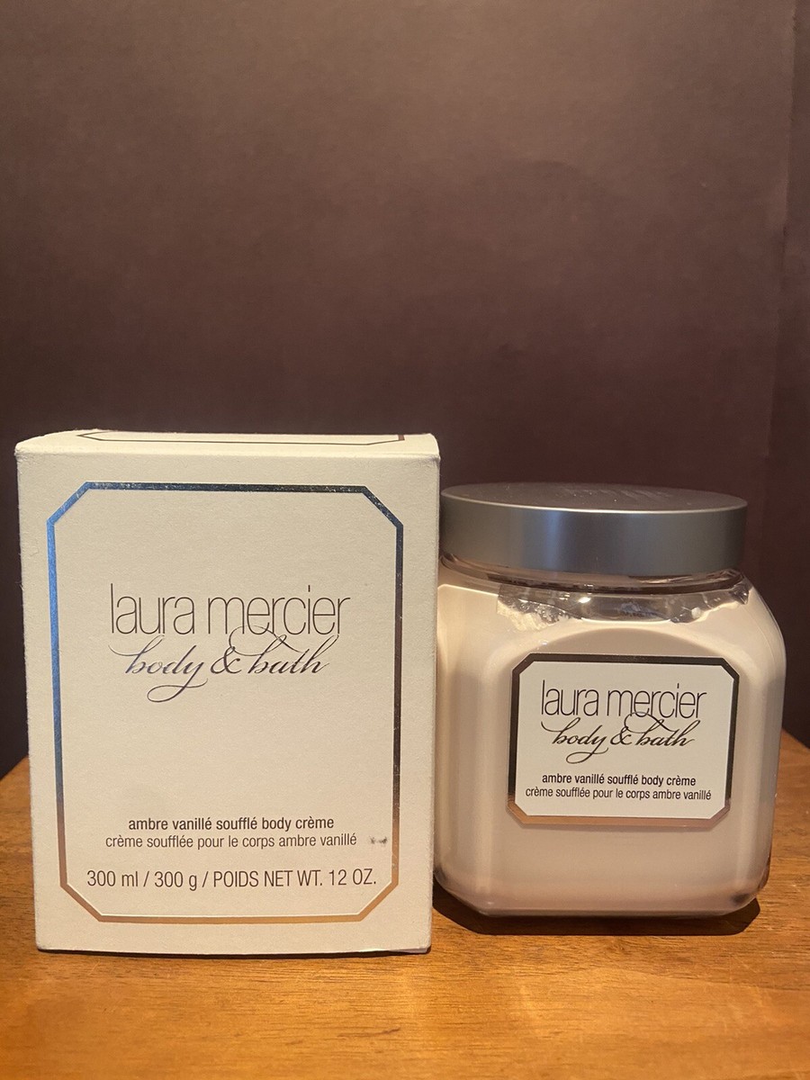 laura mercier Ambre Vanille Souffle Body Creme, 12 OZ / 300