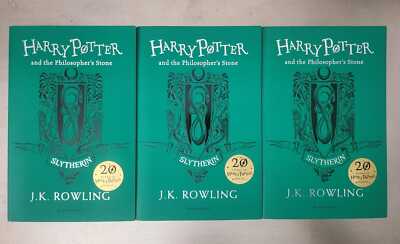 Harry Potter and the Philosopher's Stone Slytherin House 1st Edition/Print