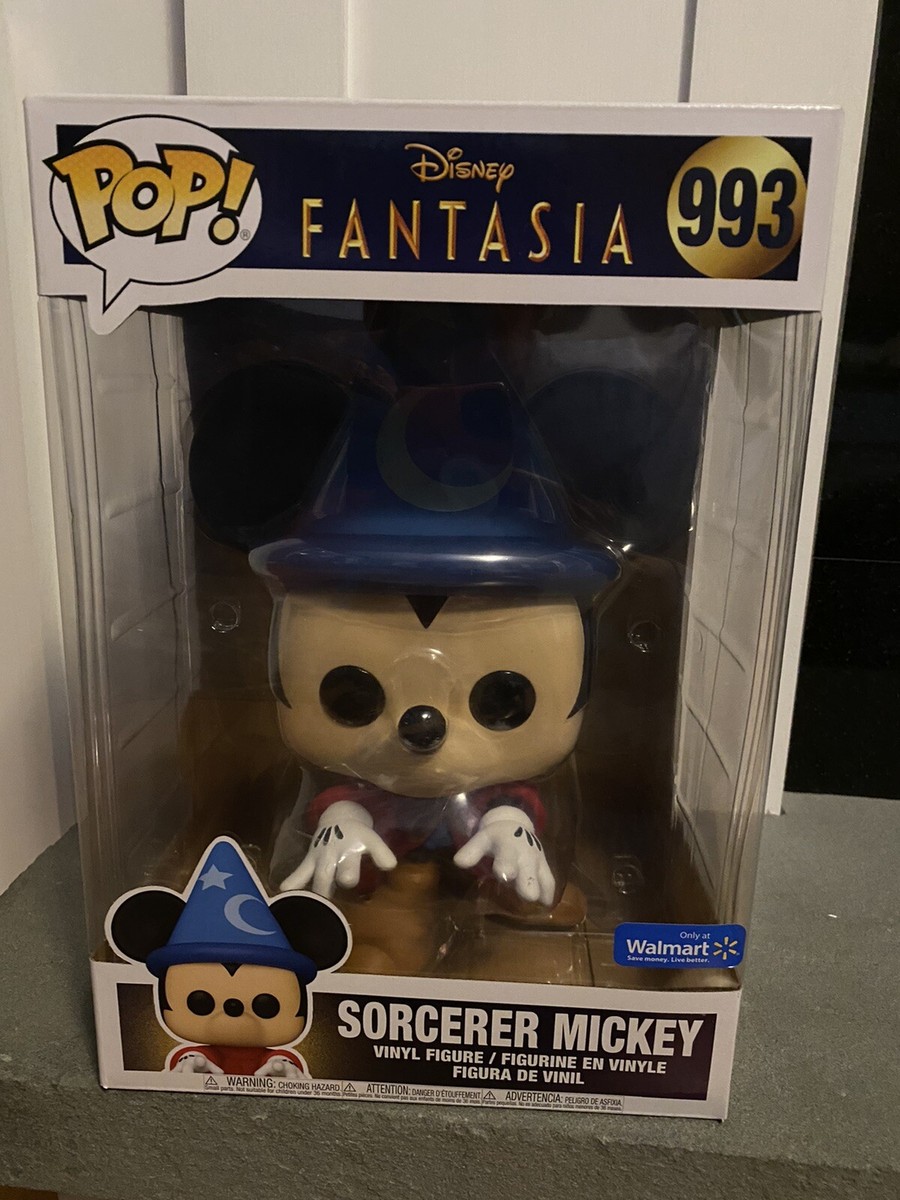 Funko pop! Fantasia Sorcerer Mickey 10” Amazon.com: Funko Pop Disney Fantasia Sorcerer Mickey 10
