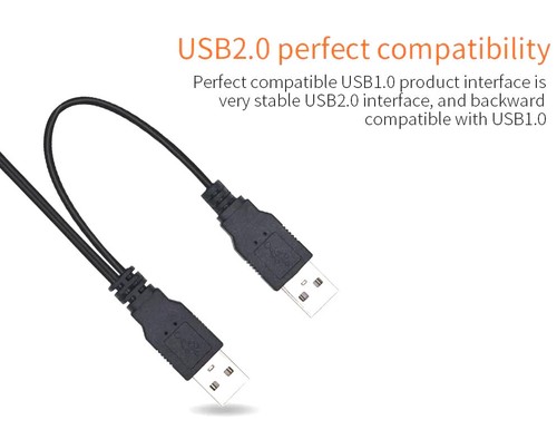 SATA to USB 2.0 Adapter Cable for 2.5" Hard Drive HDD Laptop Data Recovery PC AU - Picture 4 of 7