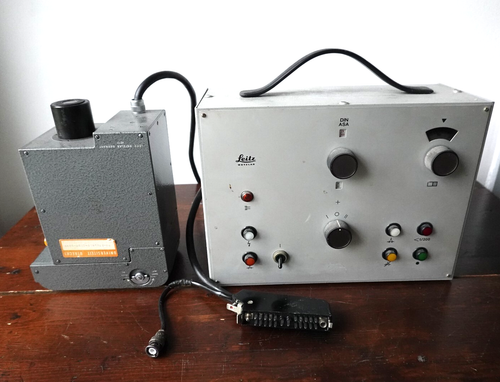 Leitz Mikroskop Kamera Orthomat + Kontroller / control box