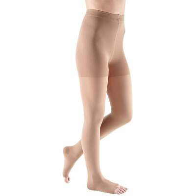 Mediven Comfort Pantyhose 20-30 mmHg Compression Stockings, Open Toe