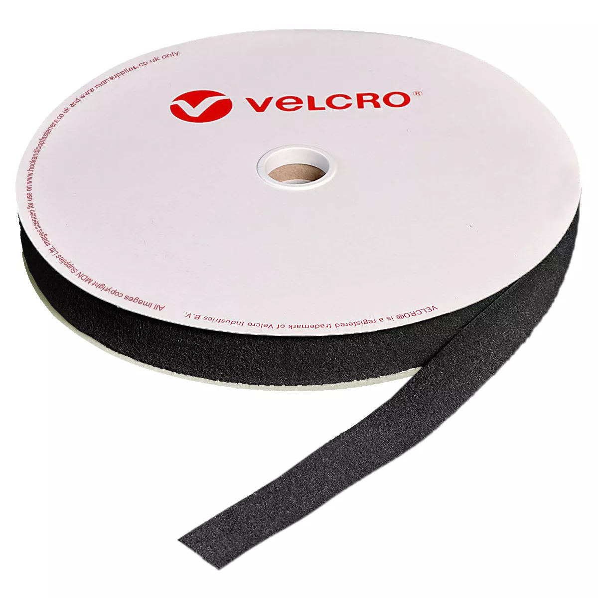 VELCRO® Tape Hook and Loop Stick on self Adhesive Black and White