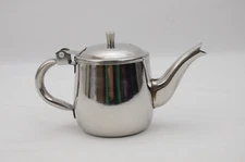 Gooseneck Tea Pot 10 oz Stainless Steel New