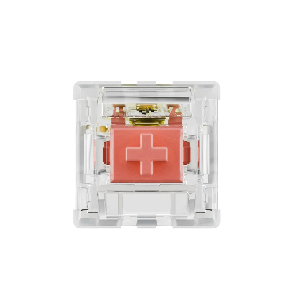 Cherry MX Silent Red RGB Linear Switch Custom Mechanical Keyboard UK Genuine Lot - Image 2 of 4