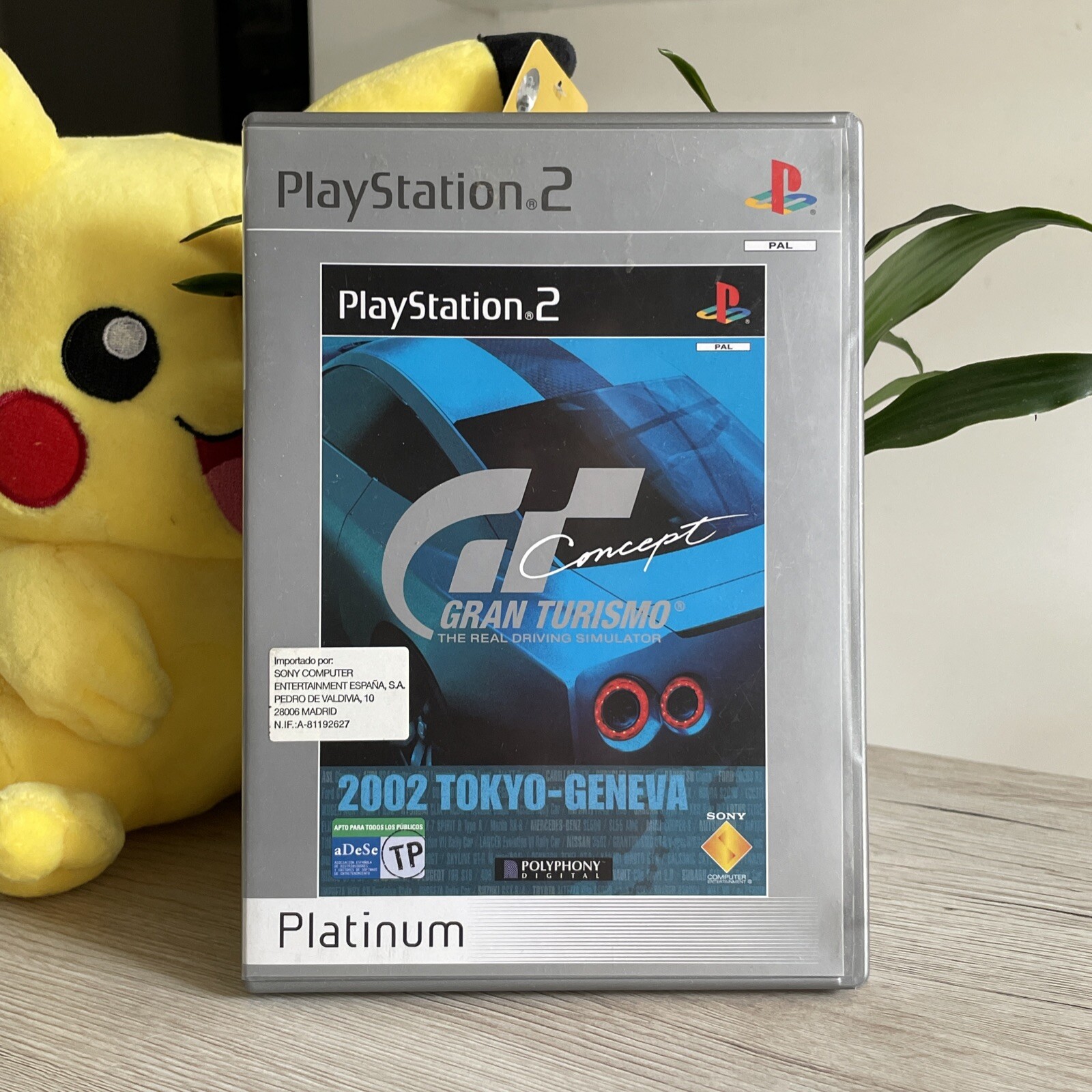 Gran Turismo Concept 2002 Tokyo Geneva PS2 PLAYSTATION 2 Complet Avec Italien