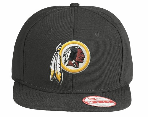 Flat Bill Snapback Cap - Commanders | eBay