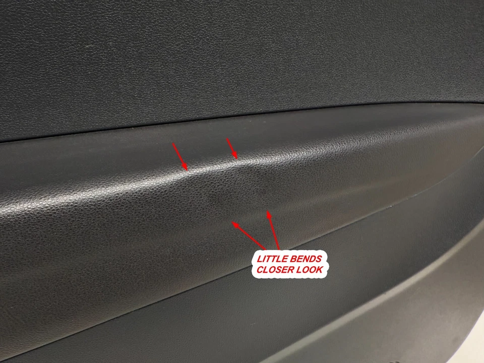 Внутренняя дверная панель со стороны пассажира P501150 2012-2019 Volkswagen Beetle 5C5867012 - Изображение 4 из 4