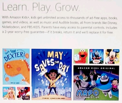 Amazon Fire 7 Kids 12th Gen 16GB Tablet Wi-Fi, 7" Parental Control 2GB Ram Age3+ - Picture 9 of 14