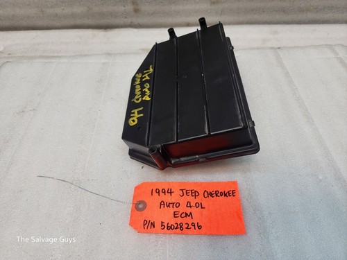 94 JEEP CHEROKEE XJ 4.0 AUTOMATIC ENGINE COMPUTER ECM ECU P56028296 56028296 - Picture 8 of 10