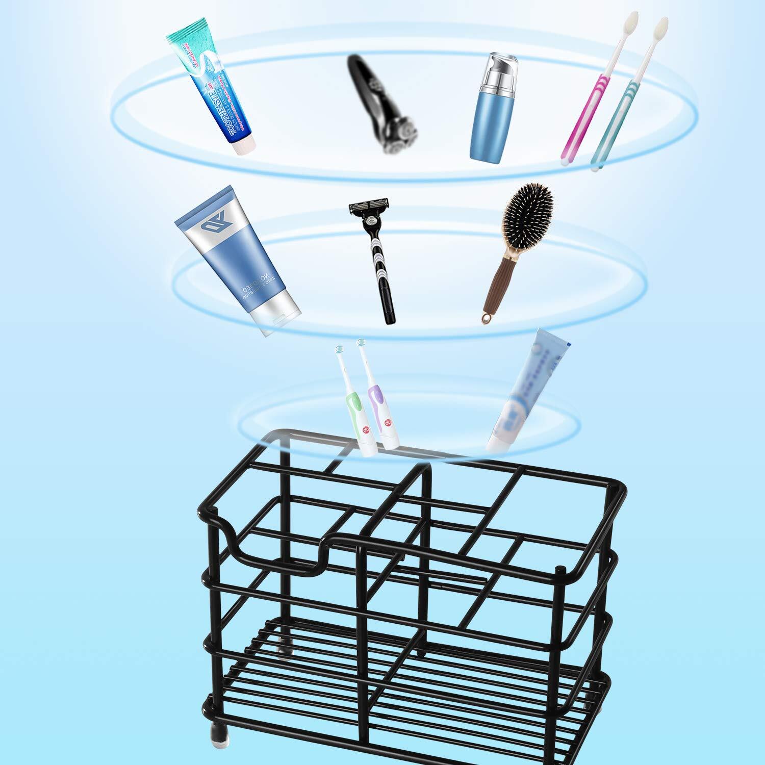 Toothbrush Holders For Bathrooms Stainless Steel Rustproof Electric Toothbrush H