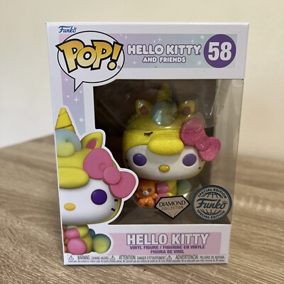 HELLO KITTY #90 DIAMOND UNICORN | FUNKO POP! | Sanrio | Süßes Japan