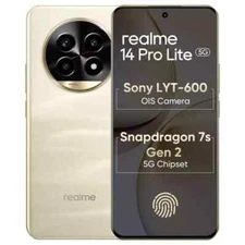 realme 14 Pro Lite 5G ( Gold 8GB RAM, 256GB) Snapdragon 7s Gen 2 Global Version.