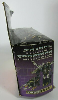 Transformers G1 Shrapnel - 1984 - Decepticon - 80's Vintage