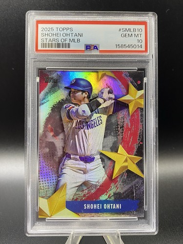 Shohei Ohtani #SMLB-77 2025 Topps Update Stars of MLB card