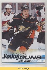 2019-20 Upper Deck Young Guns Max Jones #242 READ 08so