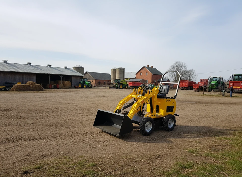 Neuer Minilader MS-116Ls, Radlader, Hoflader 94 cm Breite – NettoPreis - Bild 3 von 4