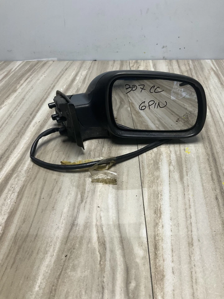 Specchio retrovisore destro per modello PEUGEOT 307CC anno 2005 6 pin elettrico - Immagine 3 di 4